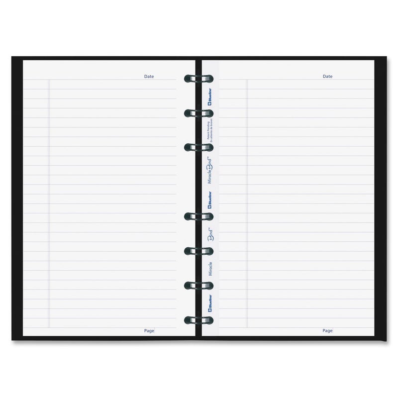 Blueline MiracleBind Notebook, 11 x 9.625 inches, Black, 150 Pages (AF11150.81) - Image 1